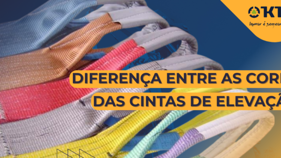 Por que as Cintas de Elevação Possuem Cores Diferentes?